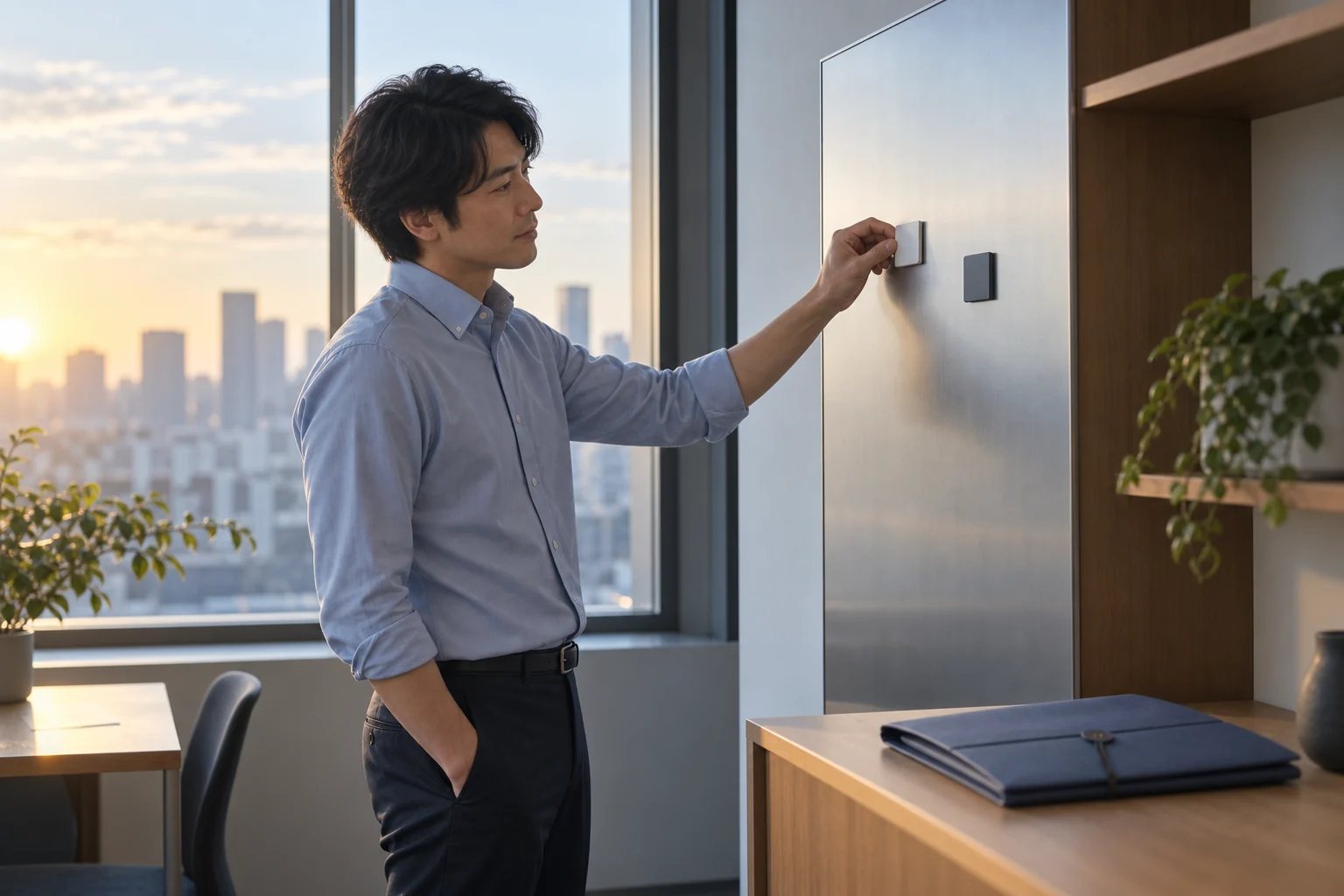 戻せる二つの選択肢を小さく試しながら判断するビジネスパーソン